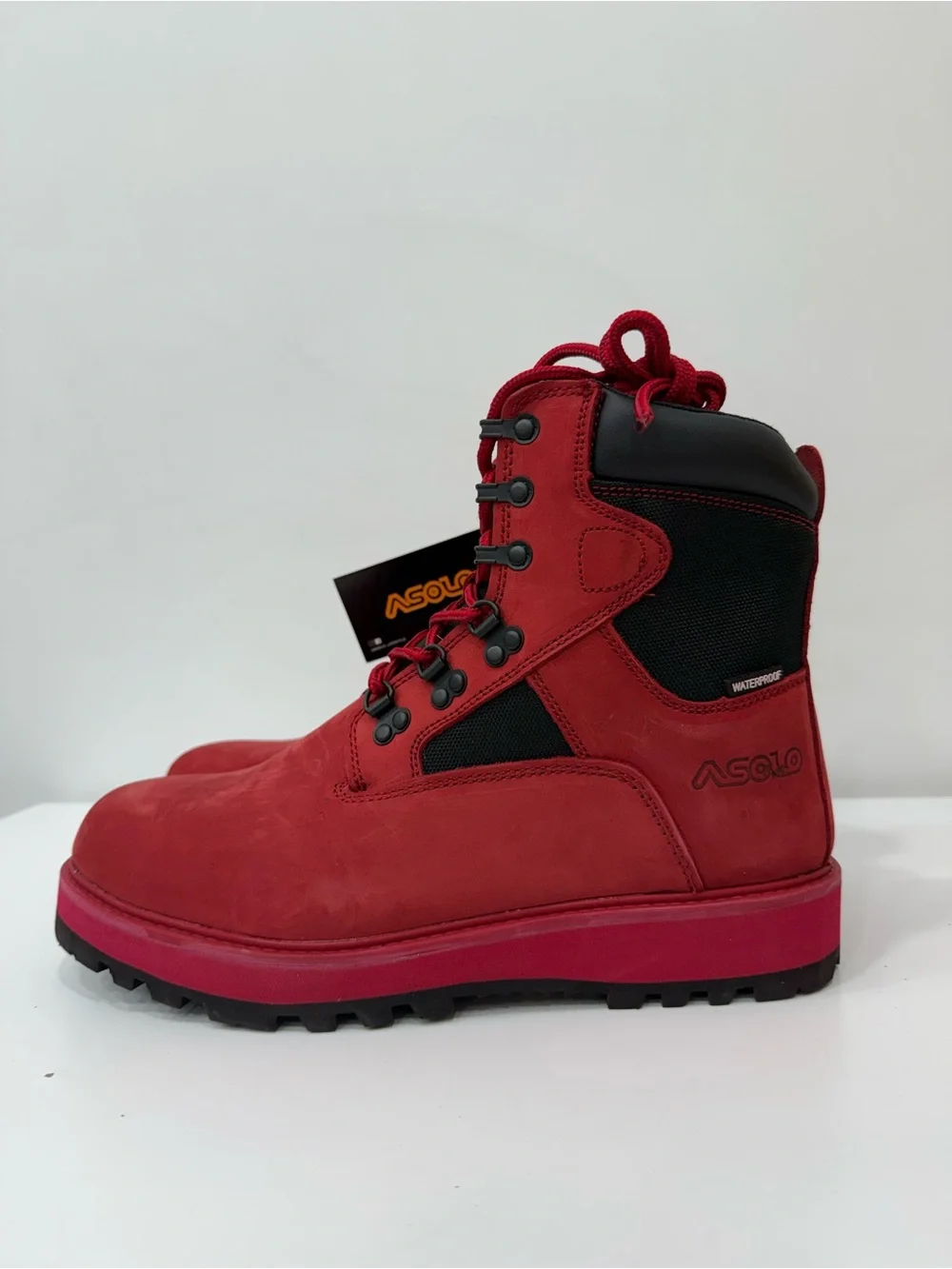 Asolo Welt Mid 6” AS-713M Waterproof Winter Lace Up Boot Men Size 11